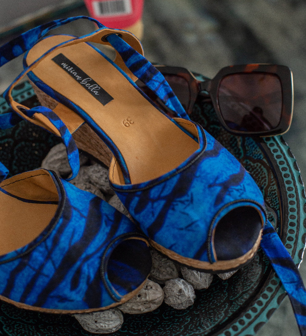 The Gaia Ocean Spirit Espadrille Wedge Sandals | Limited Edition