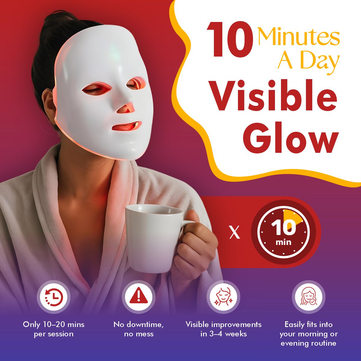 Ergonomist ® LED Face Mask