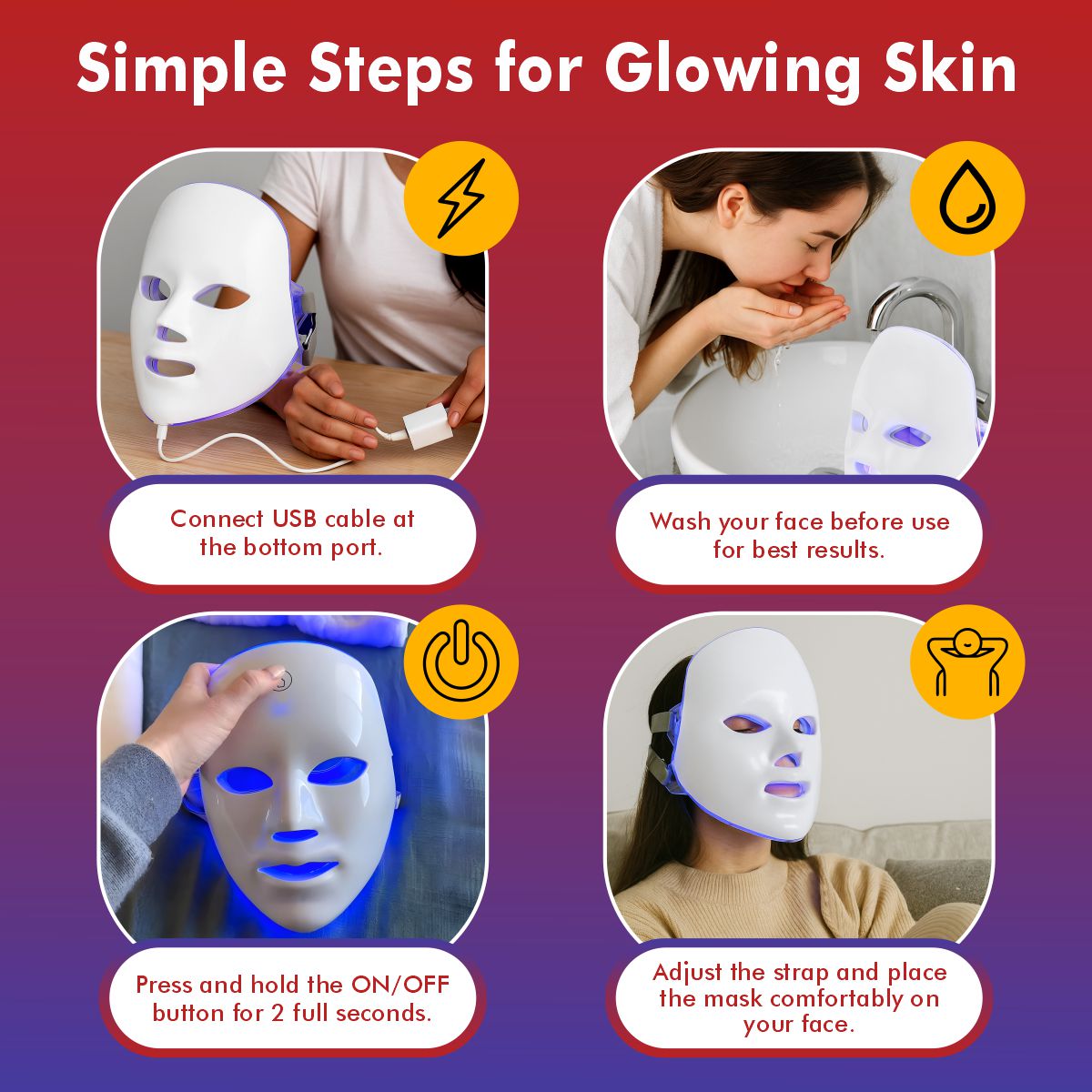 Ergonomist ® LED Face Mask