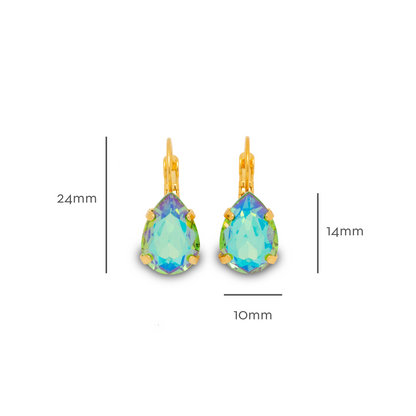Adele Peridot Shimmer Earrings
