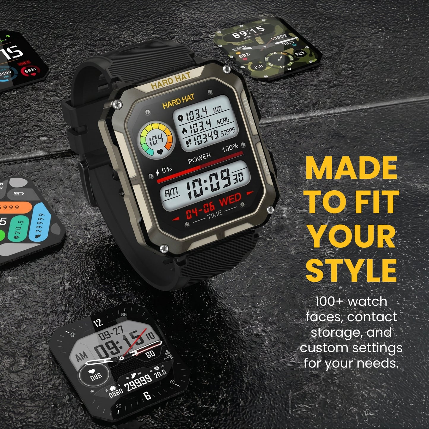 Hard Hat Smartwatch