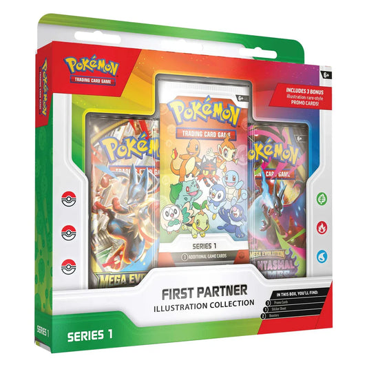 Pokémon First Partner Illustration Collection - Series 1