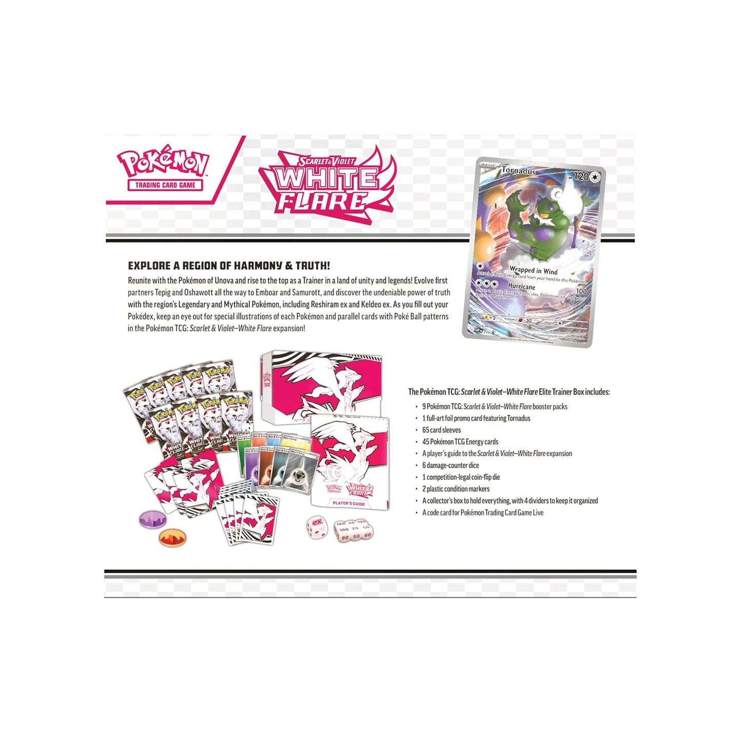 Pokémon Scarlet & Violet 'White Flare Elite Trainer Box' (2025)