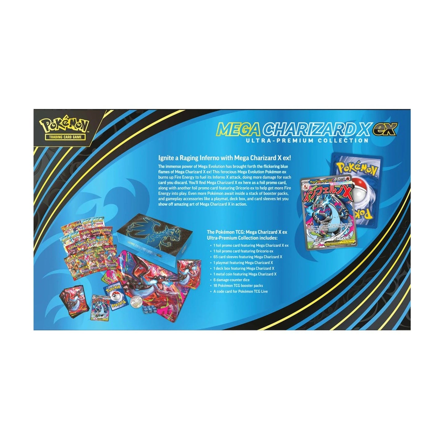 Pokémon TCG Mega Charizard X ex Ultra-Premium Collection