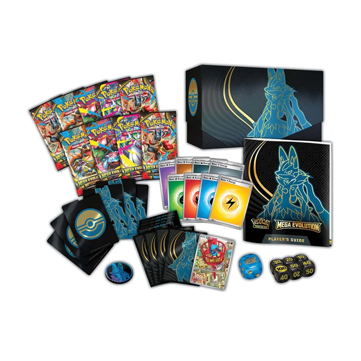 Pokémon TCG Mega Evolution Elite Trainer Box (Mega Lucario)