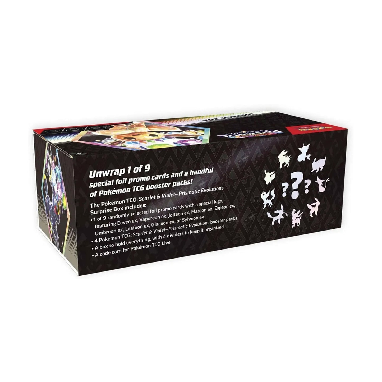 Pokémon TCG Scarlet & Violet Prismatic Evolutions Surprise Box
