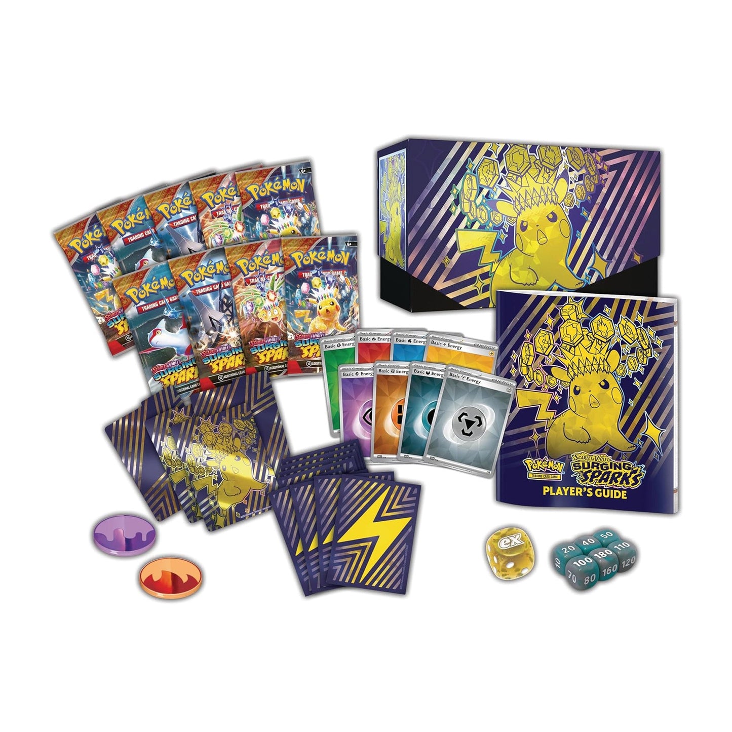 Pokémon TCG Scarlet & Violet Surging Sparks Elite Trainer Box