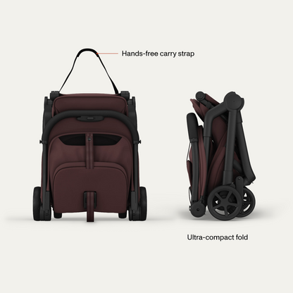 Redsbaby SKIP³ Lightweight Travel Stroller – Currant