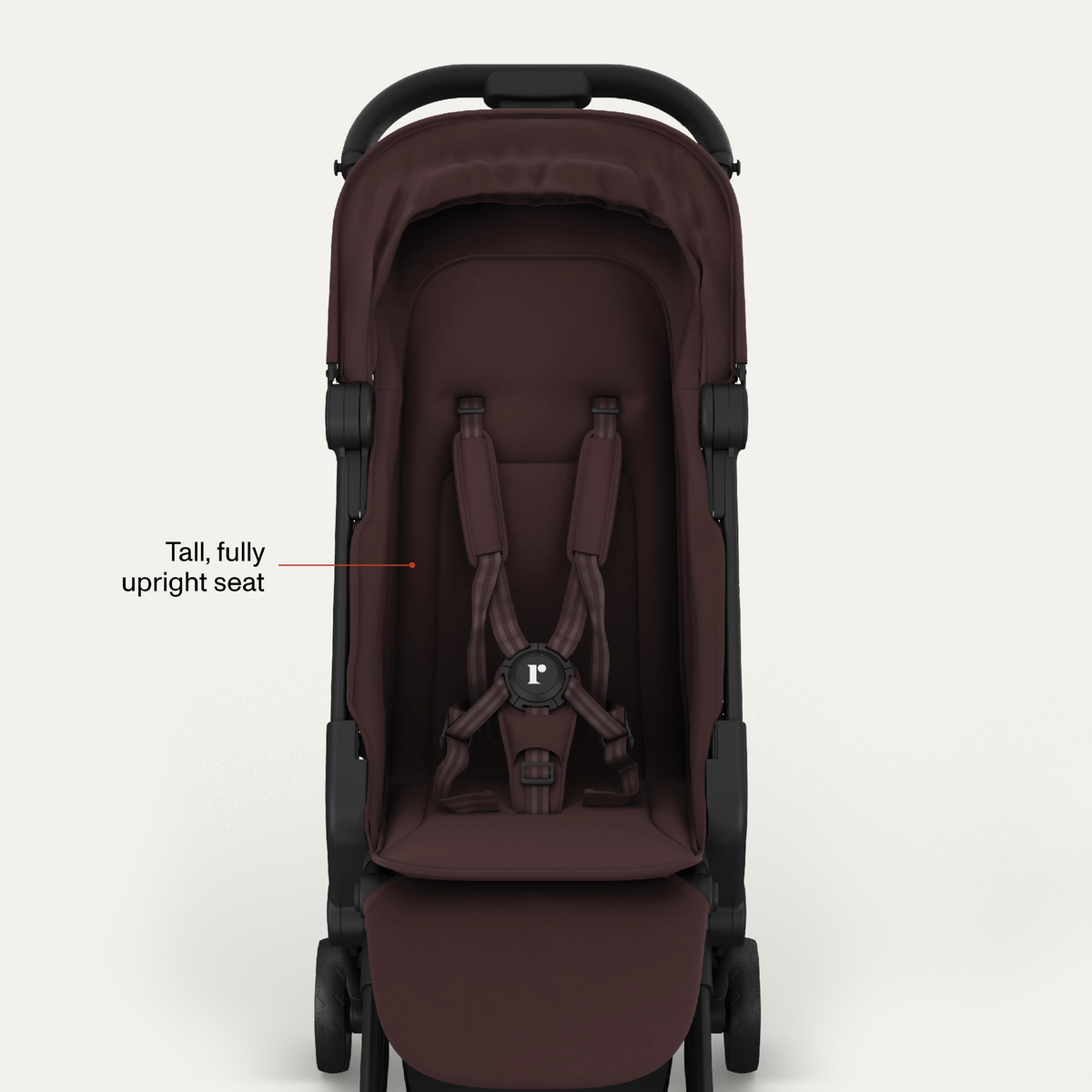 Redsbaby SKIP³ Lightweight Travel Stroller – Currant