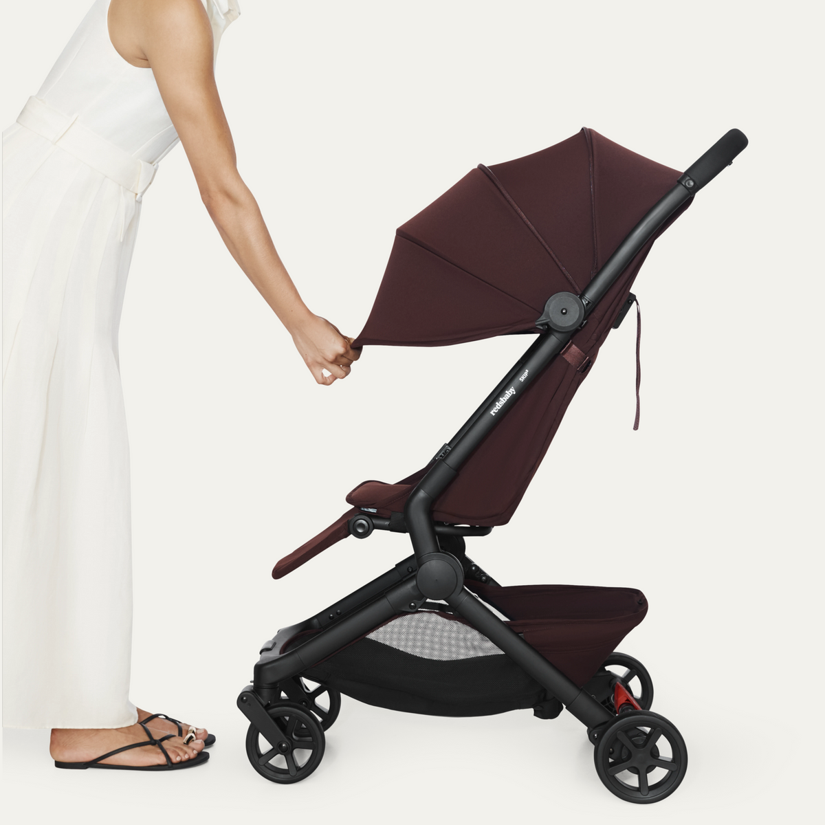Redsbaby SKIP³ Lightweight Travel Stroller – Currant