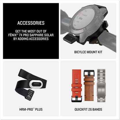 Garmin fēnix® 7X Pro Sapphire Solar