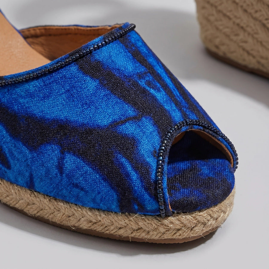 The Gaia Ocean Spirit Espadrille Wedge Sandals | Limited Edition