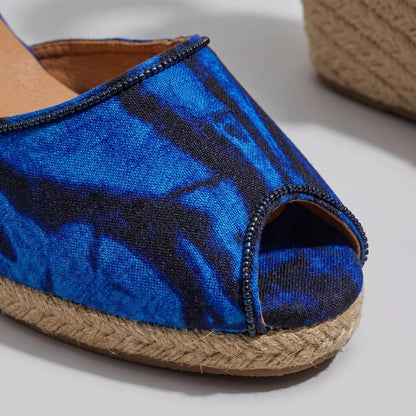 The Gaia Ocean Spirit Espadrille Wedge Sandals | Limited Edition