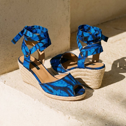 The Gaia Ocean Spirit Espadrille Wedge Sandals | Limited Edition
