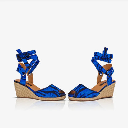 The Gaia Ocean Spirit Espadrille Wedge Sandals | Limited Edition