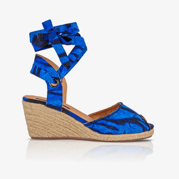 The Gaia Ocean Spirit Espadrille Wedge Sandals | Limited Edition