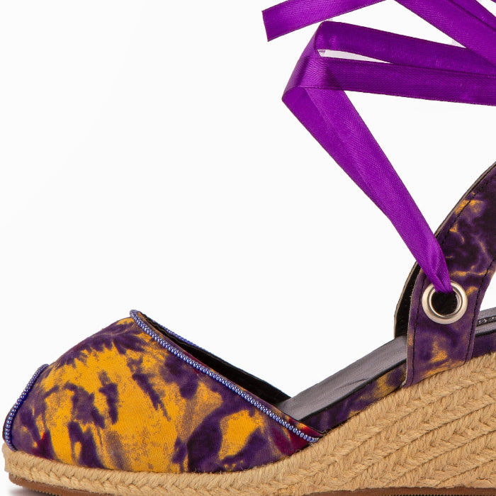 The Gaia Royal Ember Espadrille Wedge Sandals | Limited Edition