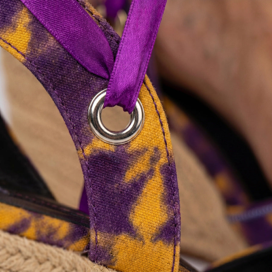 The Gaia Royal Ember Espadrille Wedge Sandals | Limited Edition