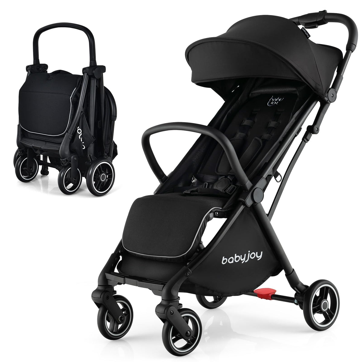 BABY JOY Lightweight Baby Stroller, Compact Travel Stroller for Airplane