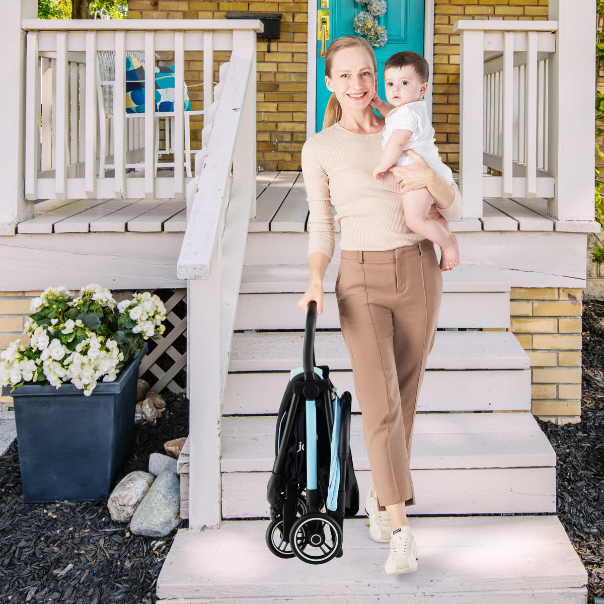 BABY JOY Lightweight Baby Stroller, Compact Travel Stroller for Airplane