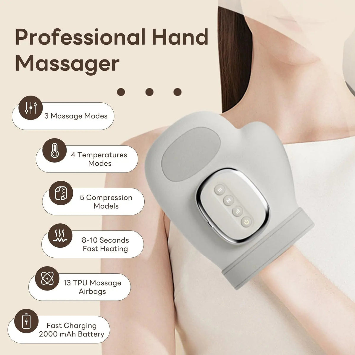 Cordless Hand Massager