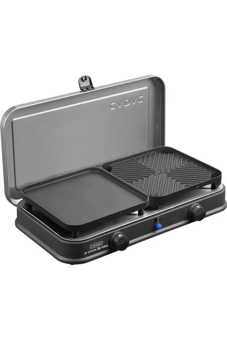 CADAC 2 Cook Pro Deluxe QR 2-Burner Gas Stove