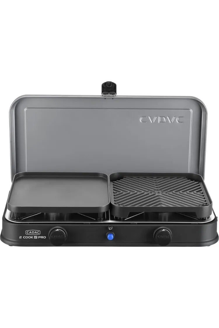 CADAC 2 Cook Pro Deluxe QR 2-Burner Gas Stove