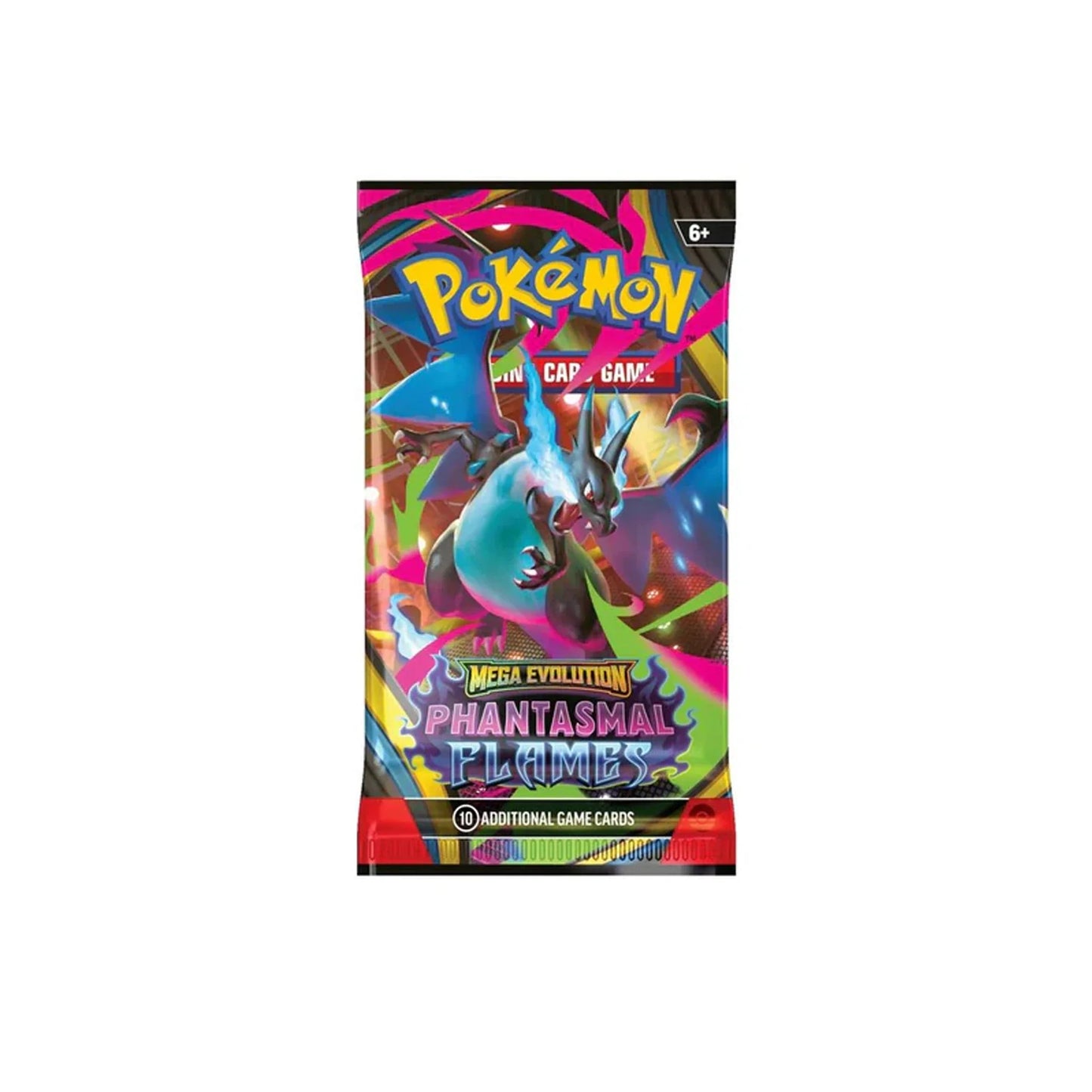 Pokémon TCG Mega Evolution Phantasmal Flames Booster Bundle (6 Packs)