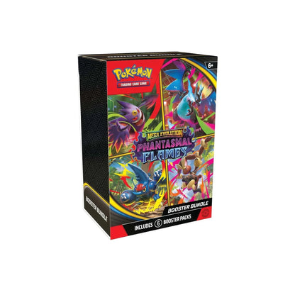 Pokémon TCG Mega Evolution Phantasmal Flames Booster Bundle (6 Packs)
