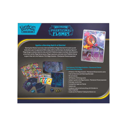 Pokémon TCG Mega Evolution Phantasmal Flames Elite Trainer Box