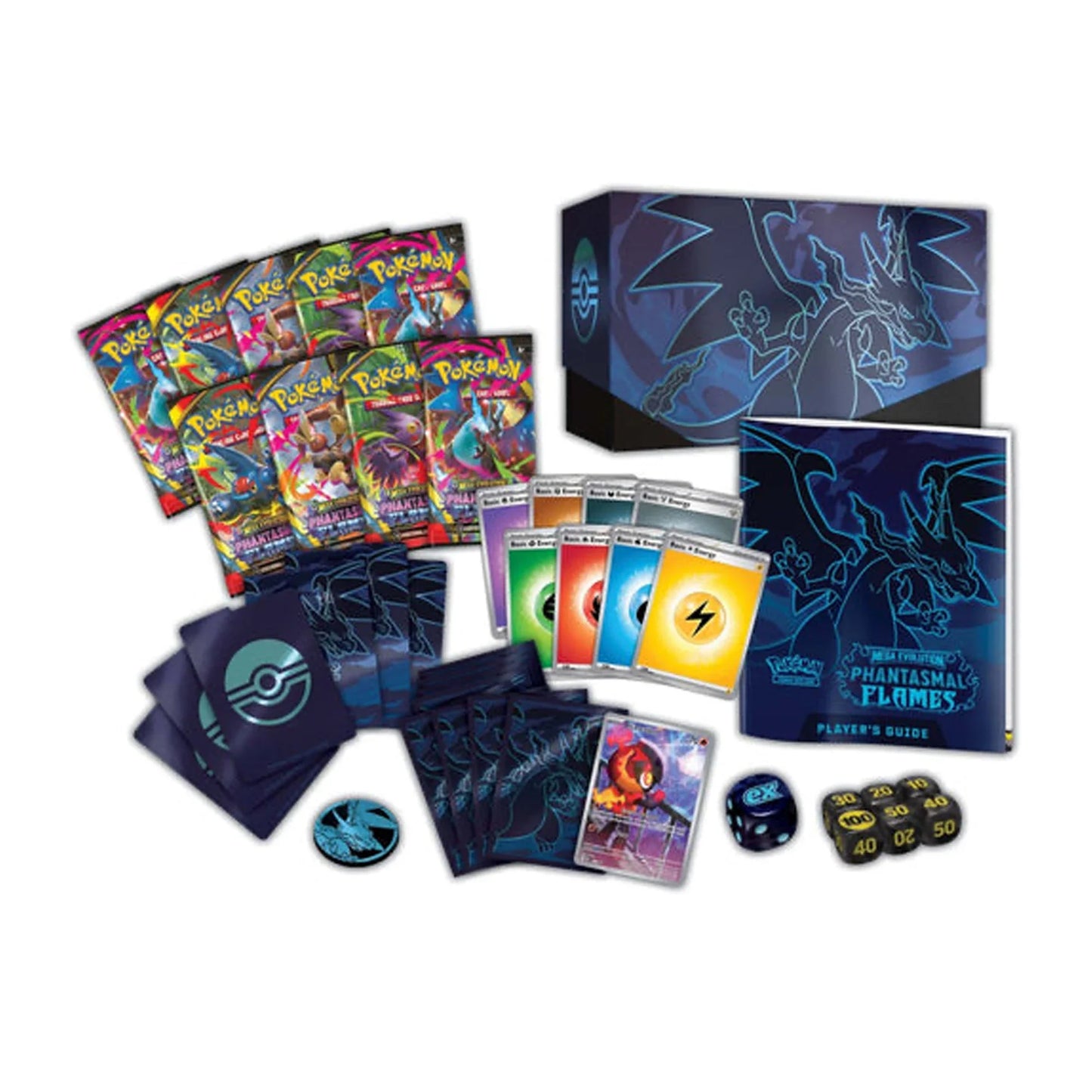 Pokémon TCG Mega Evolution Phantasmal Flames Elite Trainer Box